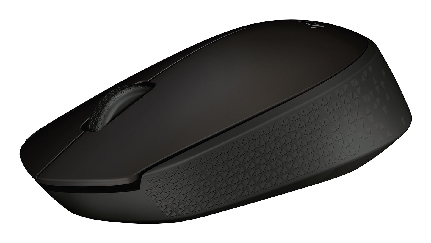 Logitech B170 – Maus – Kabellos (2,4 GHz), beidhändig, Schwarz