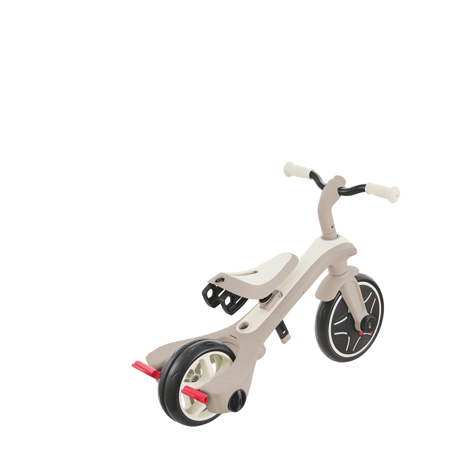 Globber Explorer 4-in-1 Ecologic Dreirad – Ø 25,4 cm – ab 10 Monaten – beige – Polycarbonat – max. 20 kg
