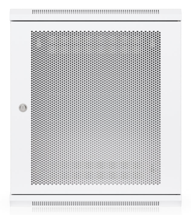 Ubiquiti UACC-Rack-12U-Wand-450-P – 19" Wandverteiler 12U, abschliessbar, 550 × 450 × 635 mm, weiss, Stahl