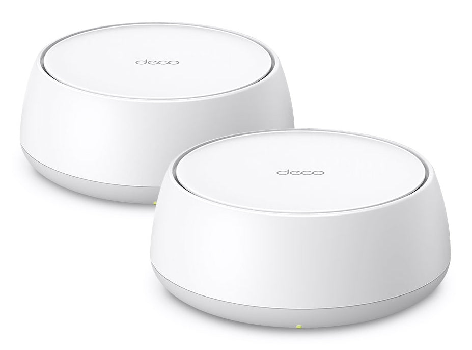 TP-Link Deco BE25 – Mesh-System, Wi-Fi 7, Dual-Band (2,4/5 GHz), bis 2882 Mbit/s, 2x RJ-45, weiss