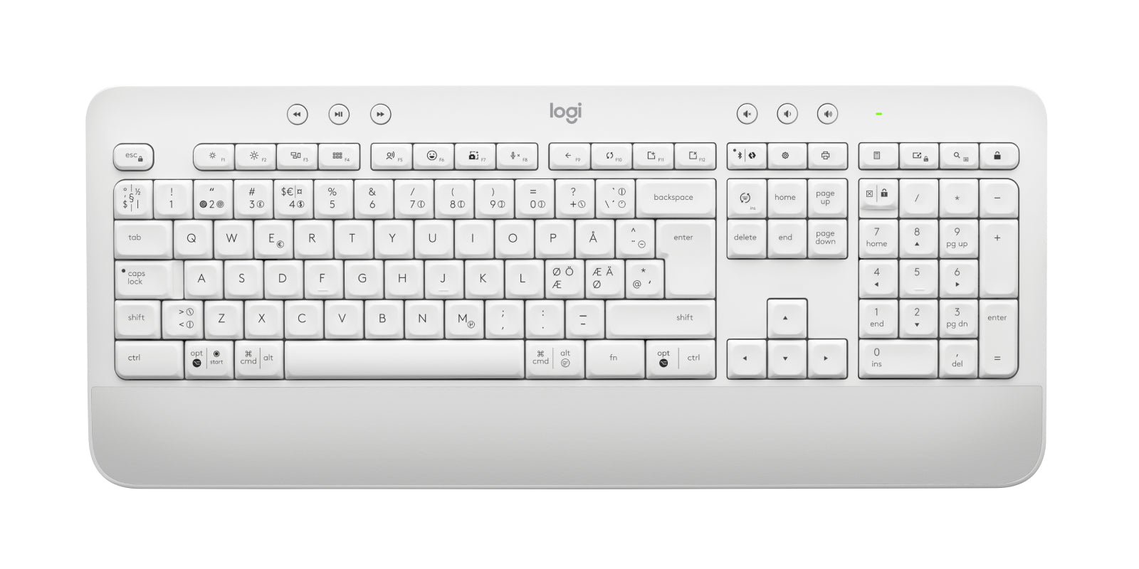 Logitech MK650 For Business – Tastatur, Weiss