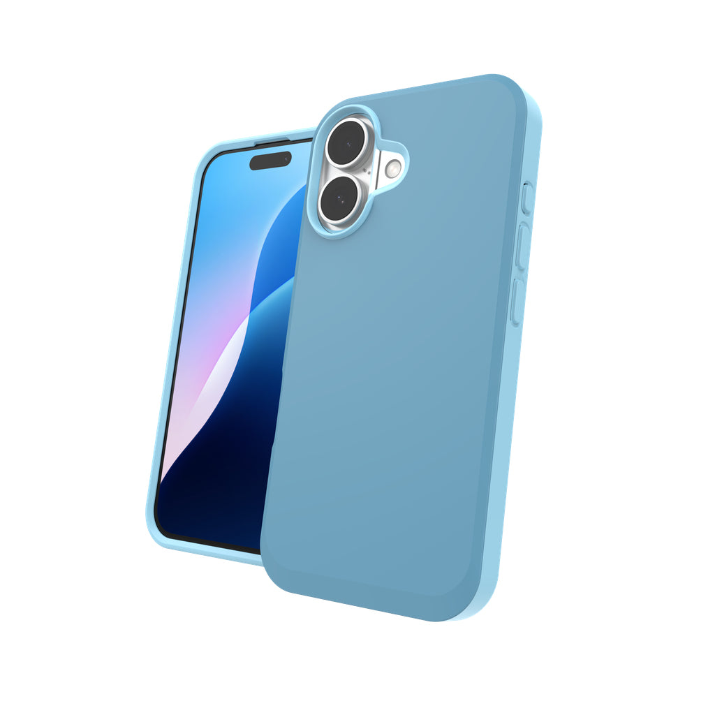 ZAGG Backcover Soho – für Apple iPhone 16 – blau