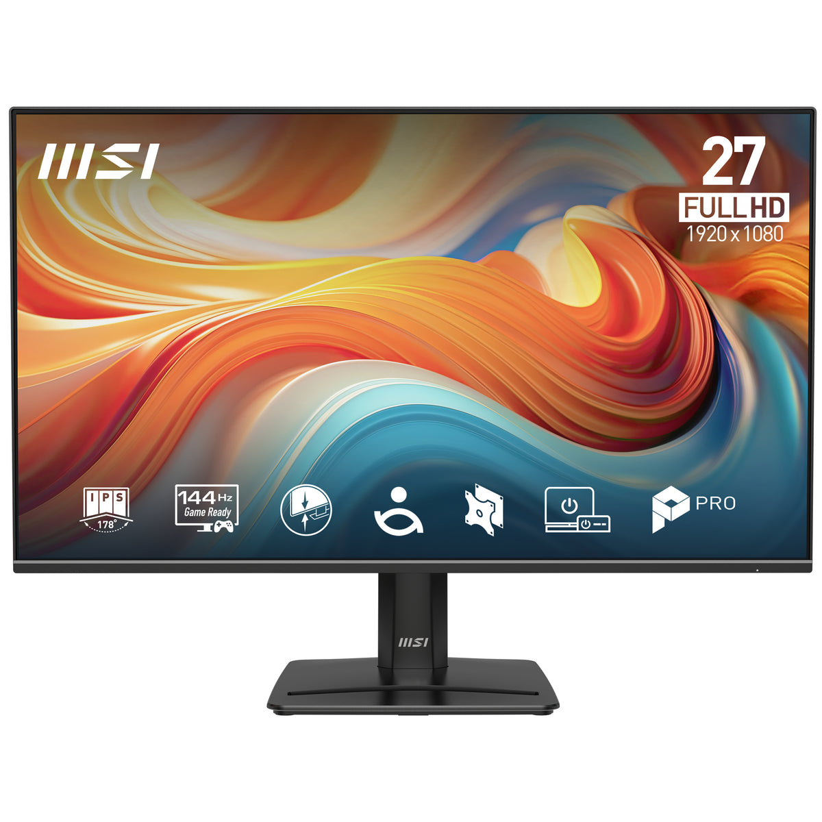MSI PRO MP271 E14A – 27", 1920 × 1080 (Full HD), IPS, 144 Hz
