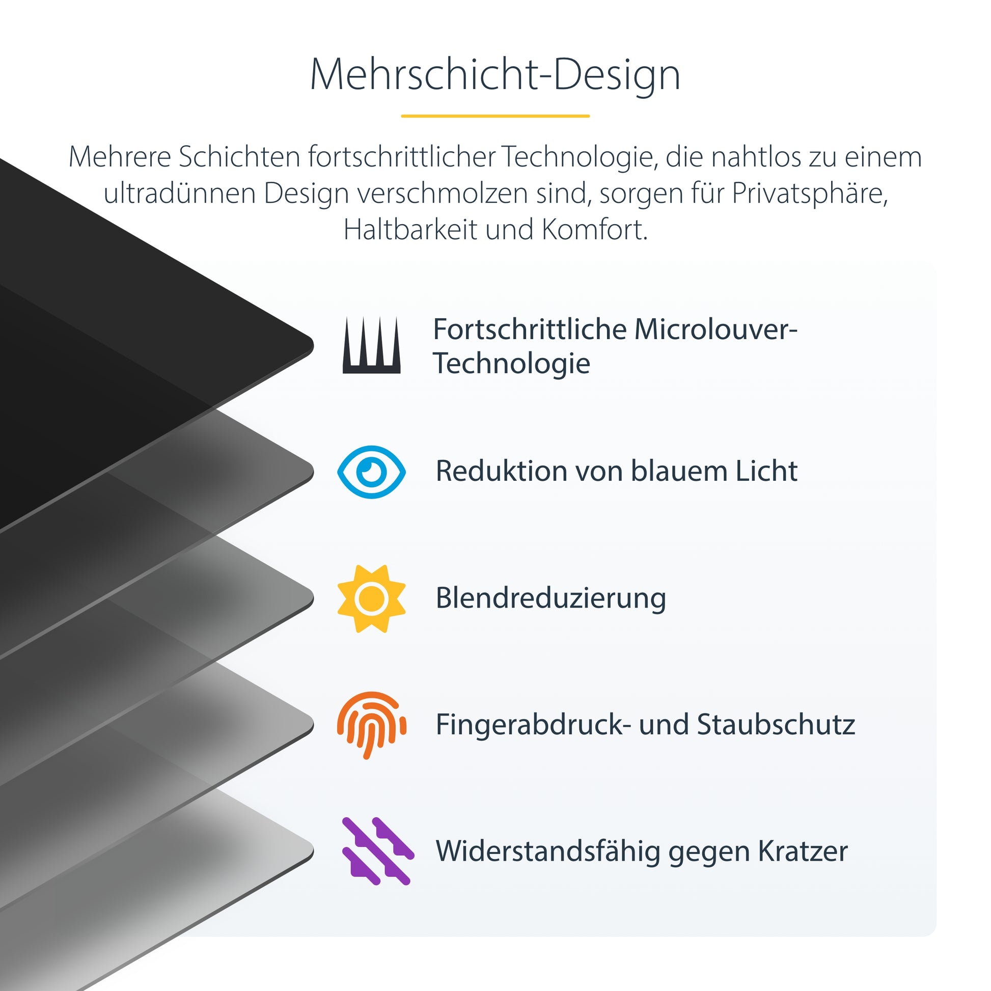StarTech.com Displayschutz für 24" Monitor