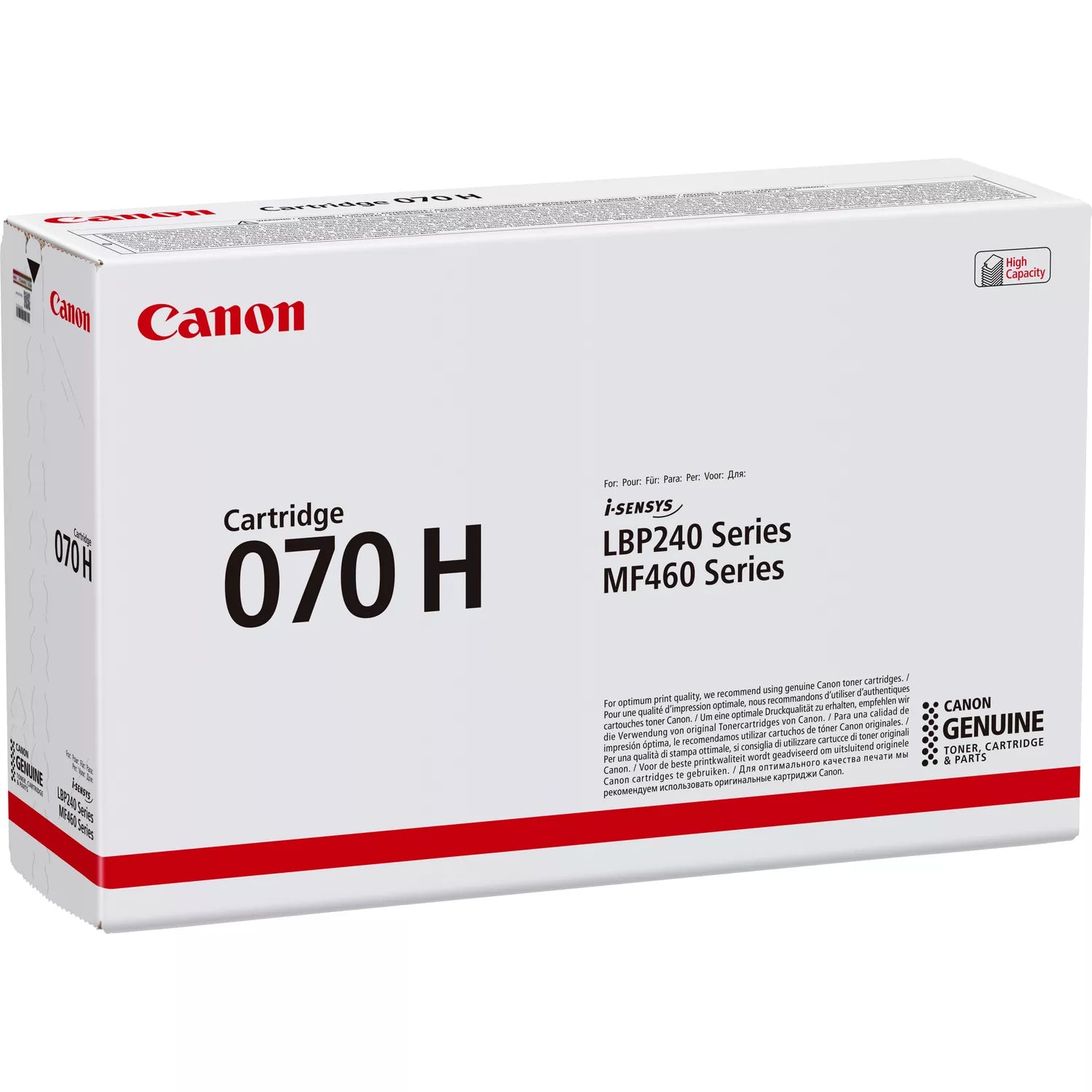 Canon Toner 070H – schwarz, 10200 Seiten