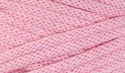 GLOREX Makramee-Kordel Rosa – Ø 3 mm, 250 g, 63 m, 60% Baumwolle/40% Viskose, 1 Stk.