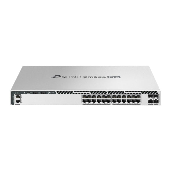 TP-Link S6500-24G4XF – Managed Switch – 24×GbE, 4×SFP+, L3, 1U