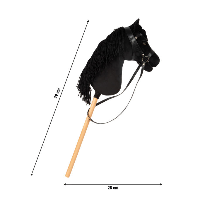 Small foot Plüschtier Eddie – 79 cm – schwarz