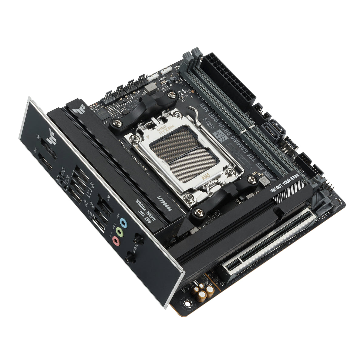 ASUS TUF GAMING B850I WIFI NEO – Mainboard – Sockel AM5, AMD B850, mITX, 2×DDR5