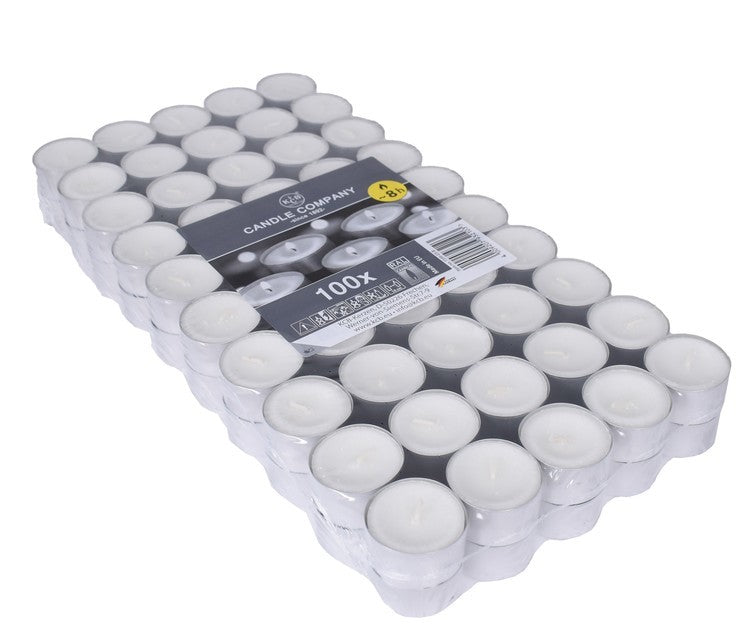 Night Light H8 Teelichter – 100er-Pack