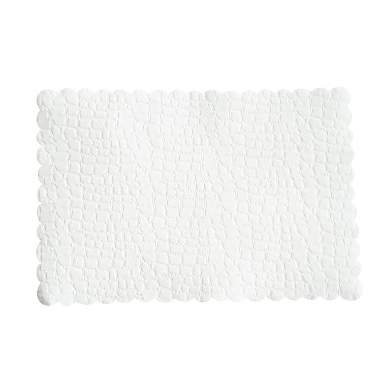 Teller, Papier/Karton, quadratisch – 16 × 16 cm – weiss – 500 Stk.