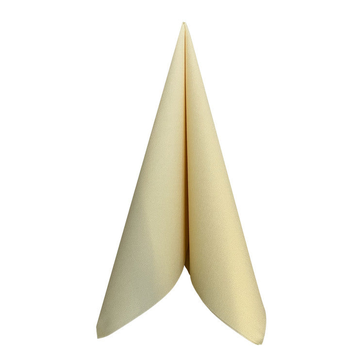 Servietten – champagne – 40 × 40 cm, Airlaid – 1000 Stück