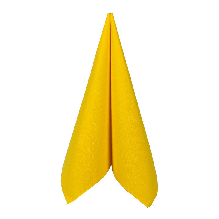 Servietten – gelb – 40 × 40 cm, Airlaid – 1000 Stück