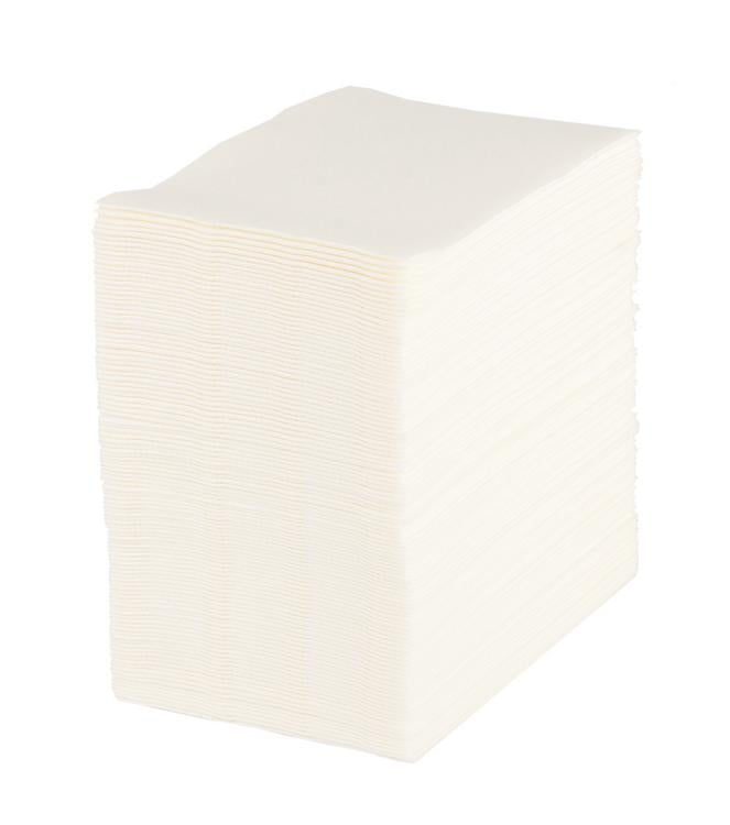 Mank Servietten BASIC weiss – 24 × 40 cm, Airlaid, 1/4-Falz – 200 Stück