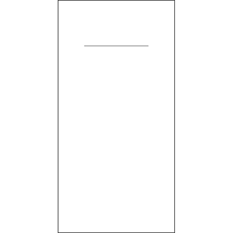 Mank Servietten Basic – weiss – 40 × 40 cm, Airlaid, 1/8-Falz