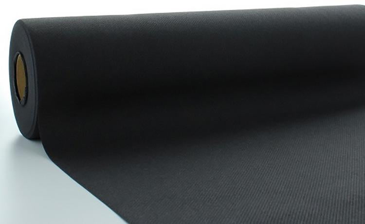 Mank Tischdecke auf Rolle – 120 cm×40 m, Schwarz, Basic