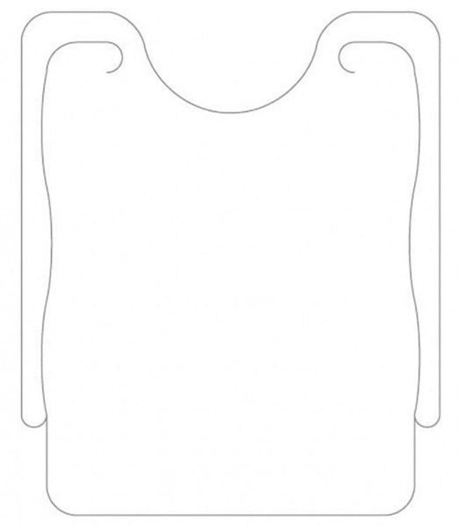 Mank Lätzchen Jumbo – 42 × 60 cm – Vlies