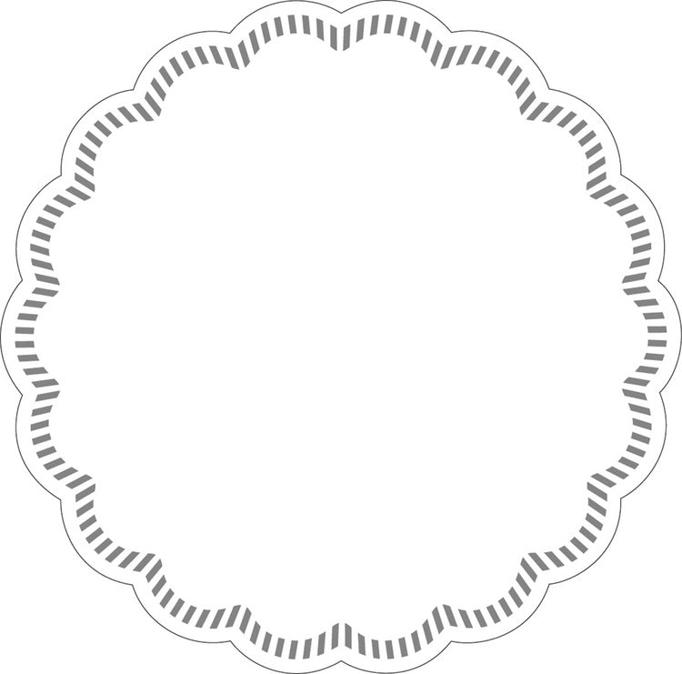 Mank Tischset – Ø 9 cm, 250er-Pack, Papier
