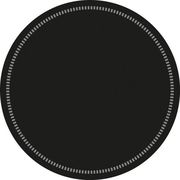 Mank Servietten schwarz – Ø 9 cm, 8-lagig – 250 Stück