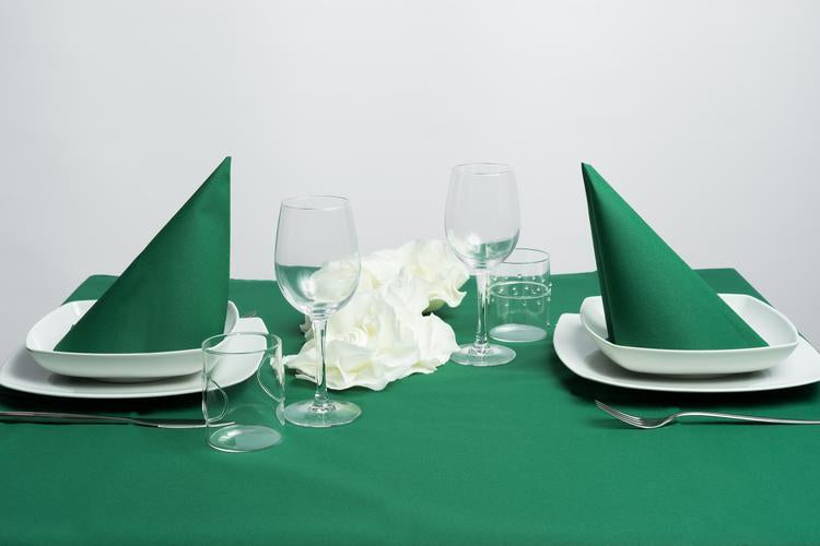 Servietten grün – 40 × 40 cm, Airlaid – 1000 Stück