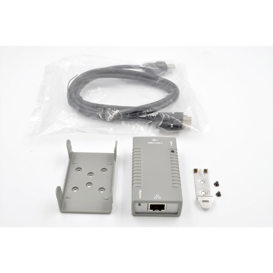 EXSYS EX-1321-4K Netzwerkadapter USB 3.2 Gen 1 zu RJ-45 – 1 Gbit/s, 4 kV optische Isolation, für Windows/Mac/Linux