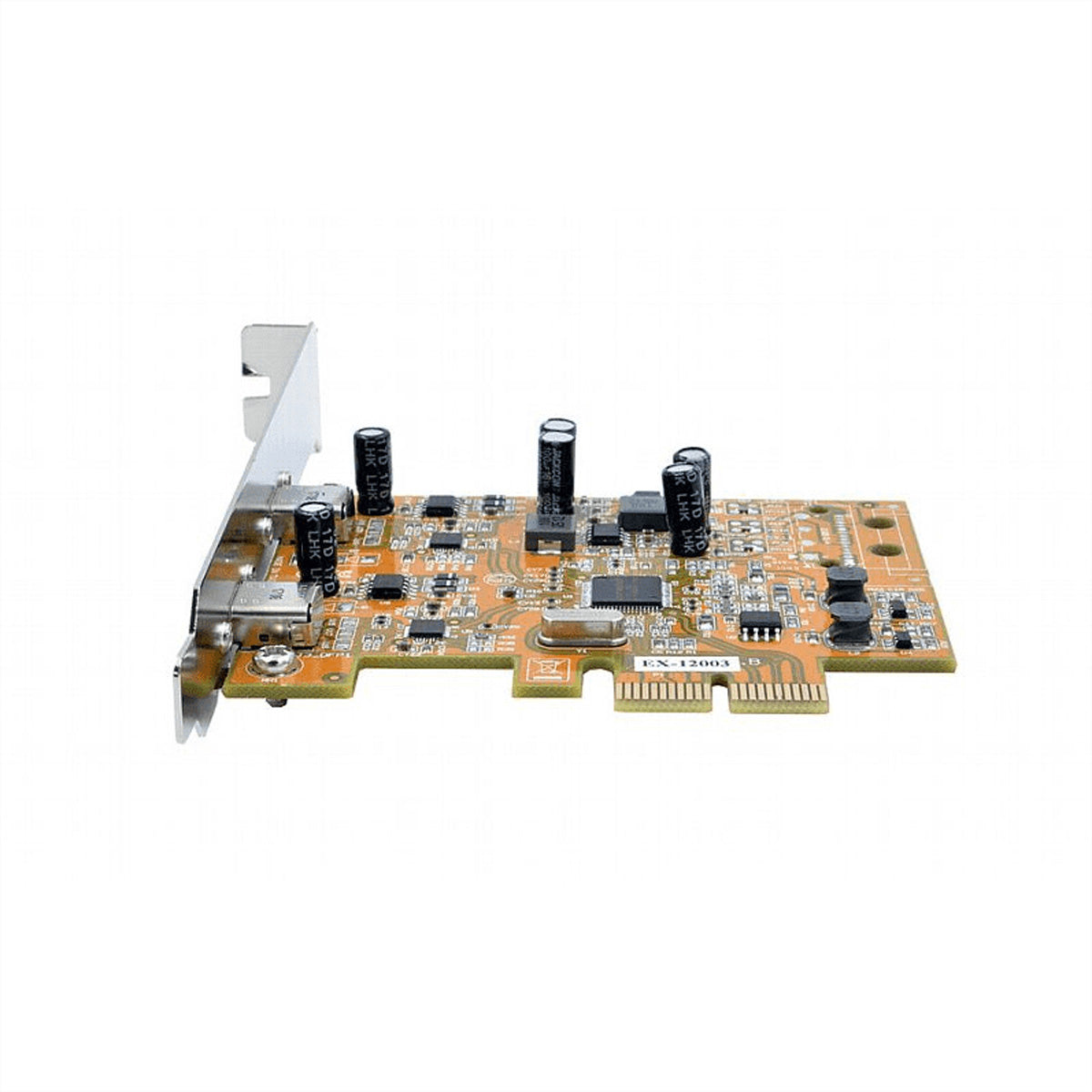 EXSYS EX-12003 PCIe USB-C Karte – 2× USB-C, USB 3.2 Gen 2 (10 Gbit/s), PCIe 3.0 – für Windows/Linux