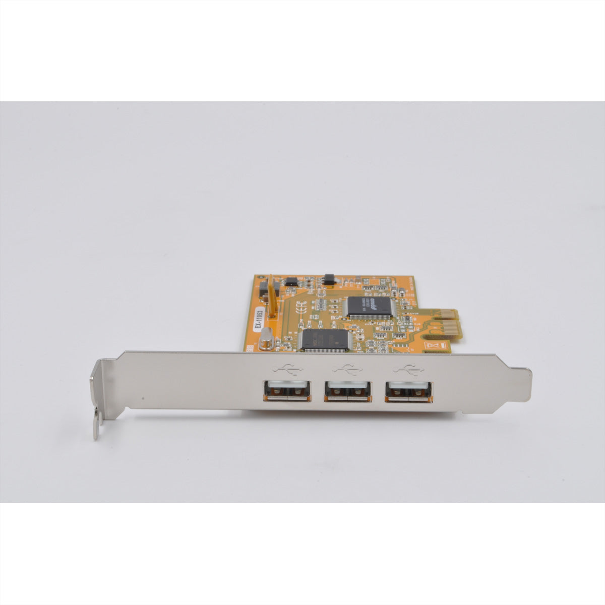 EXSYS EX-11053 PCIe USB 2.0 Karte – 3× USB-A extern, PCIe 1.1, NEC D720102GC, Low Profile, für Windows/Mac OS