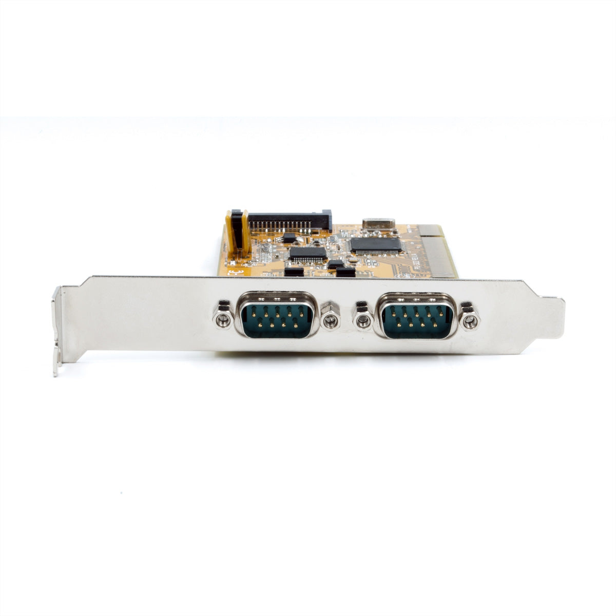 EXSYS EX-42032 Serielle PCI-Karte – 2× RS-232/422/485, FTDI, PCI, Full-Profile – für Windows/Linux/macOS