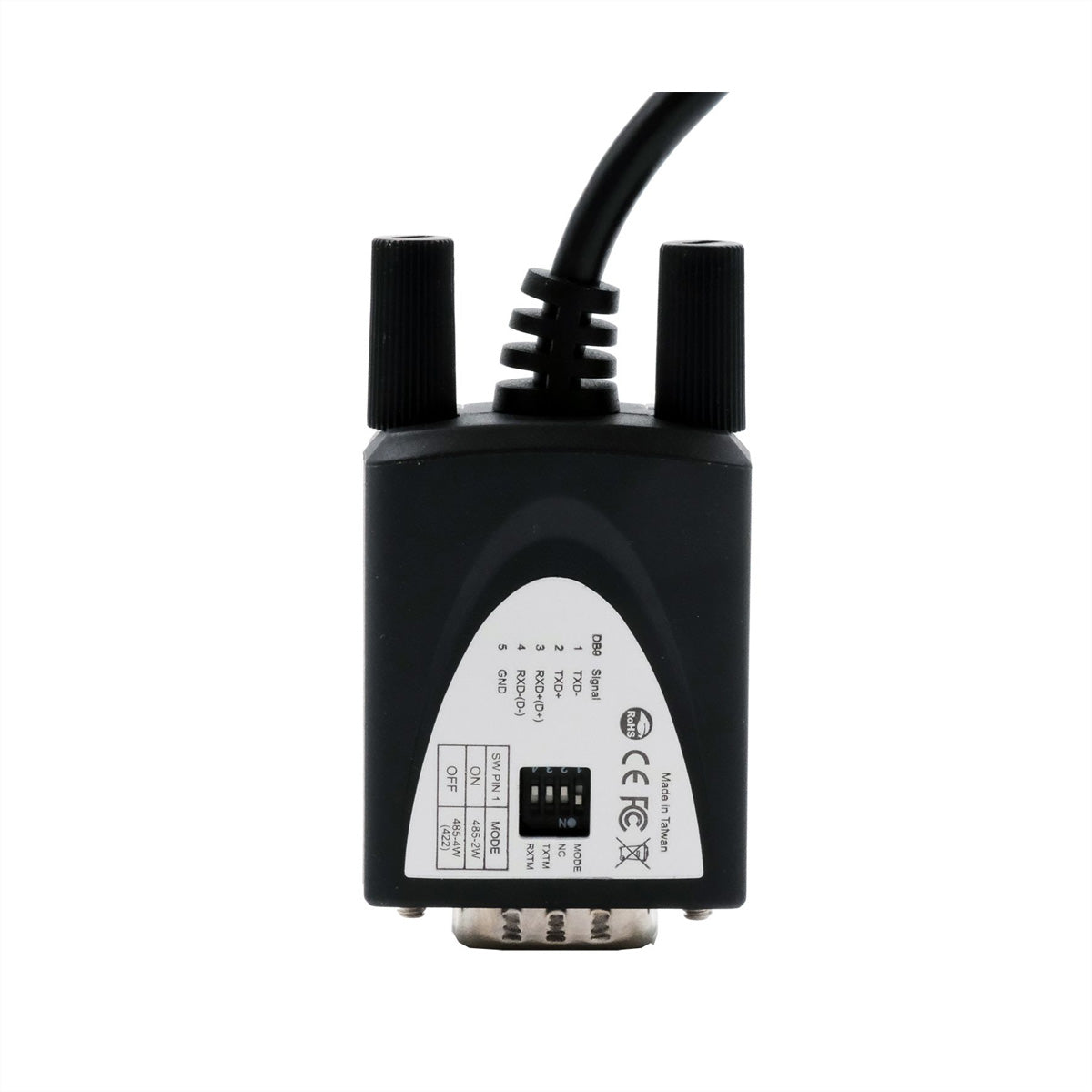 EXSYS EX-1346 USB-Seriell-Konverter USB-A zu RS-422/485 – FTDI-Chip, 1,8 m, USB 2.0, Schwarz