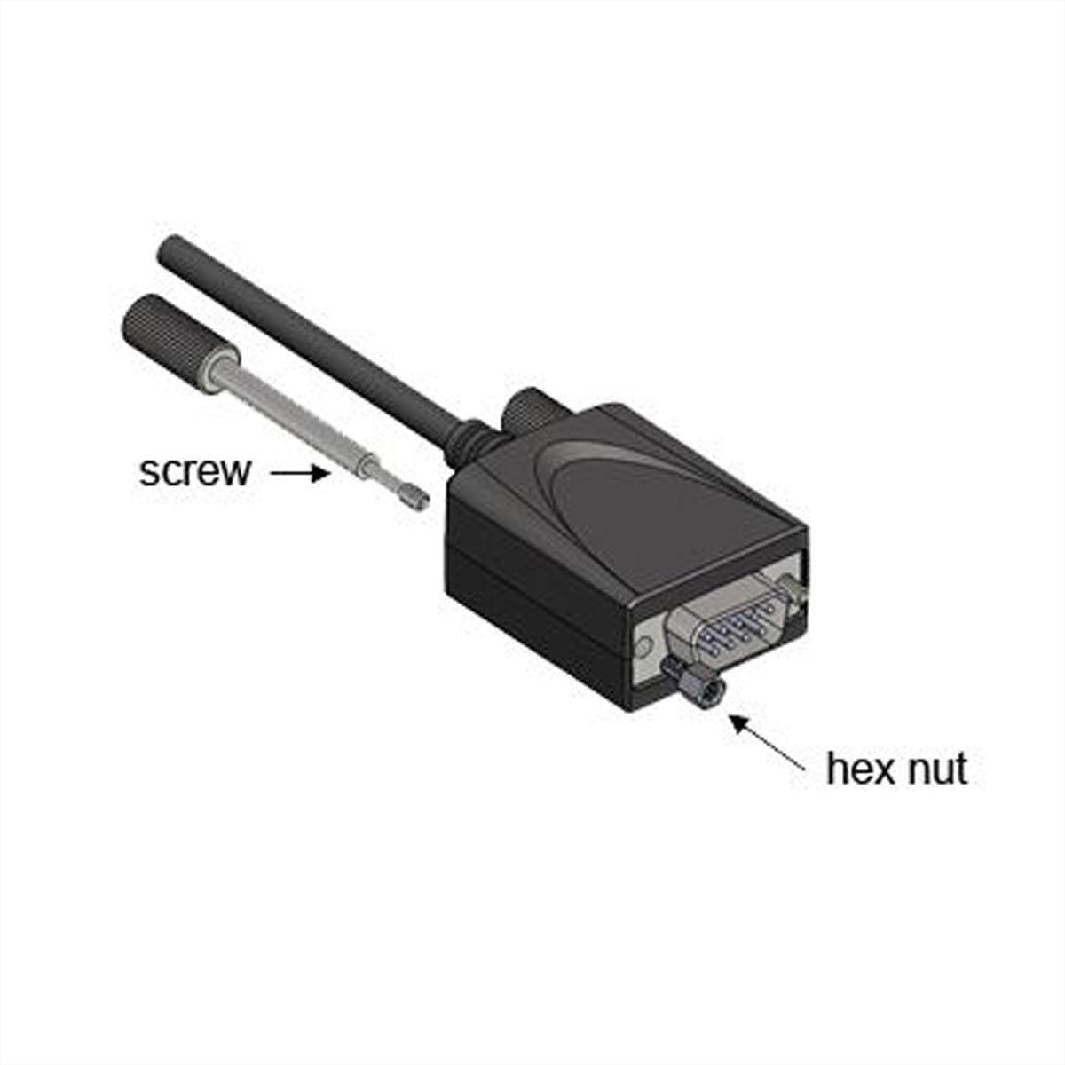 EXSYS EX-1346IS Adapter USB-A zu RS-422/485 – 15 kV ESD, 4,0 kV optische Isolation, FTDI-Chip, 1,8 m