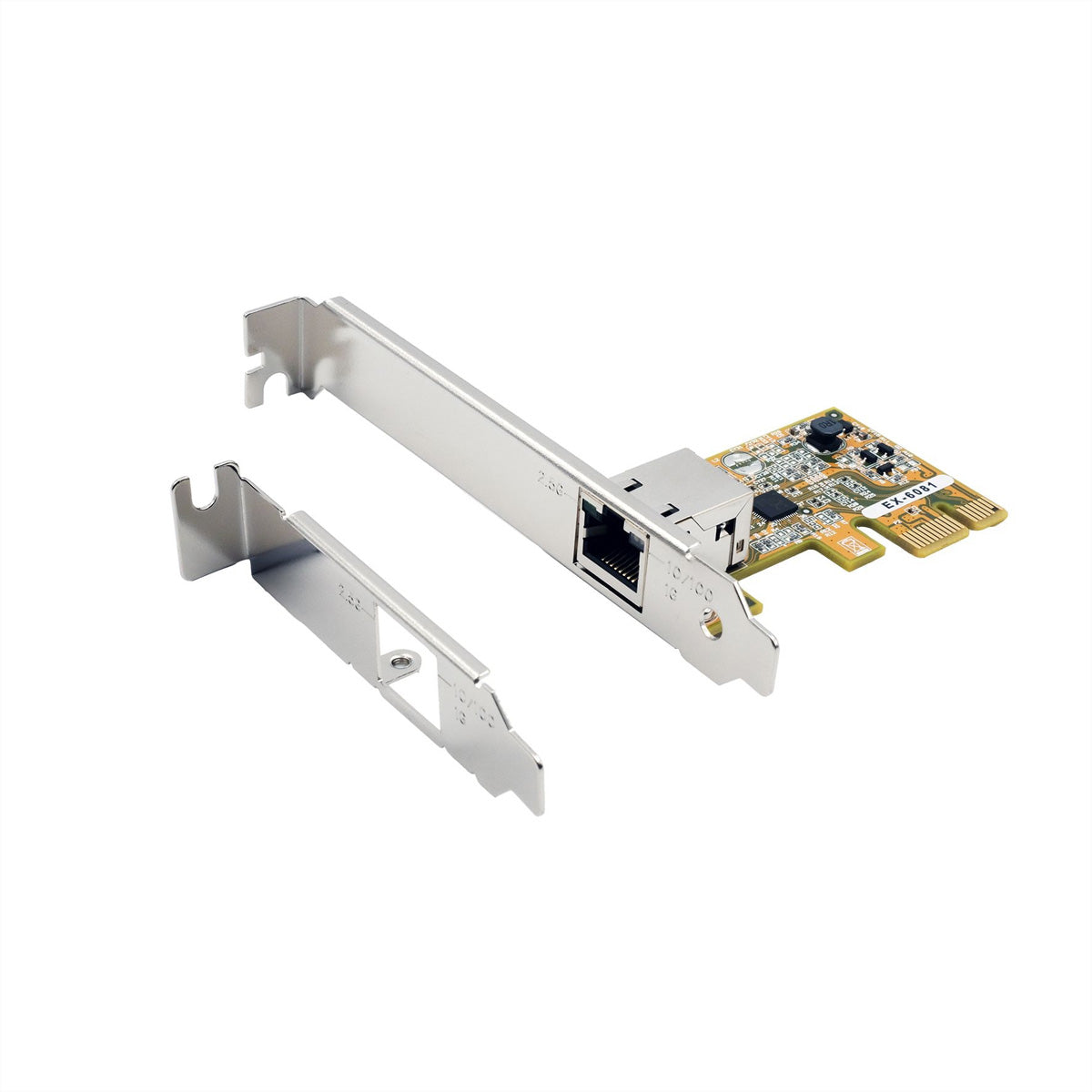 EXSYS EX-6081 2,5G-Karte – PCIe x1, 1× RJ-45