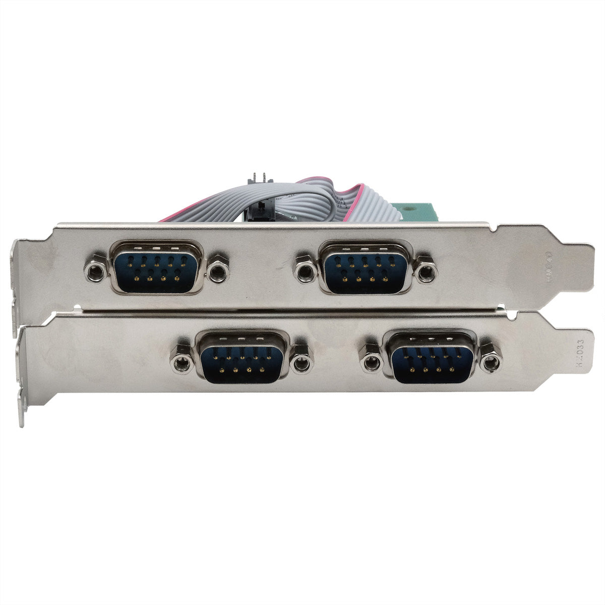 EXSYS EX-46014 – PCIe Seriell RS-232 Karte – 4×9-Pin D-SUB