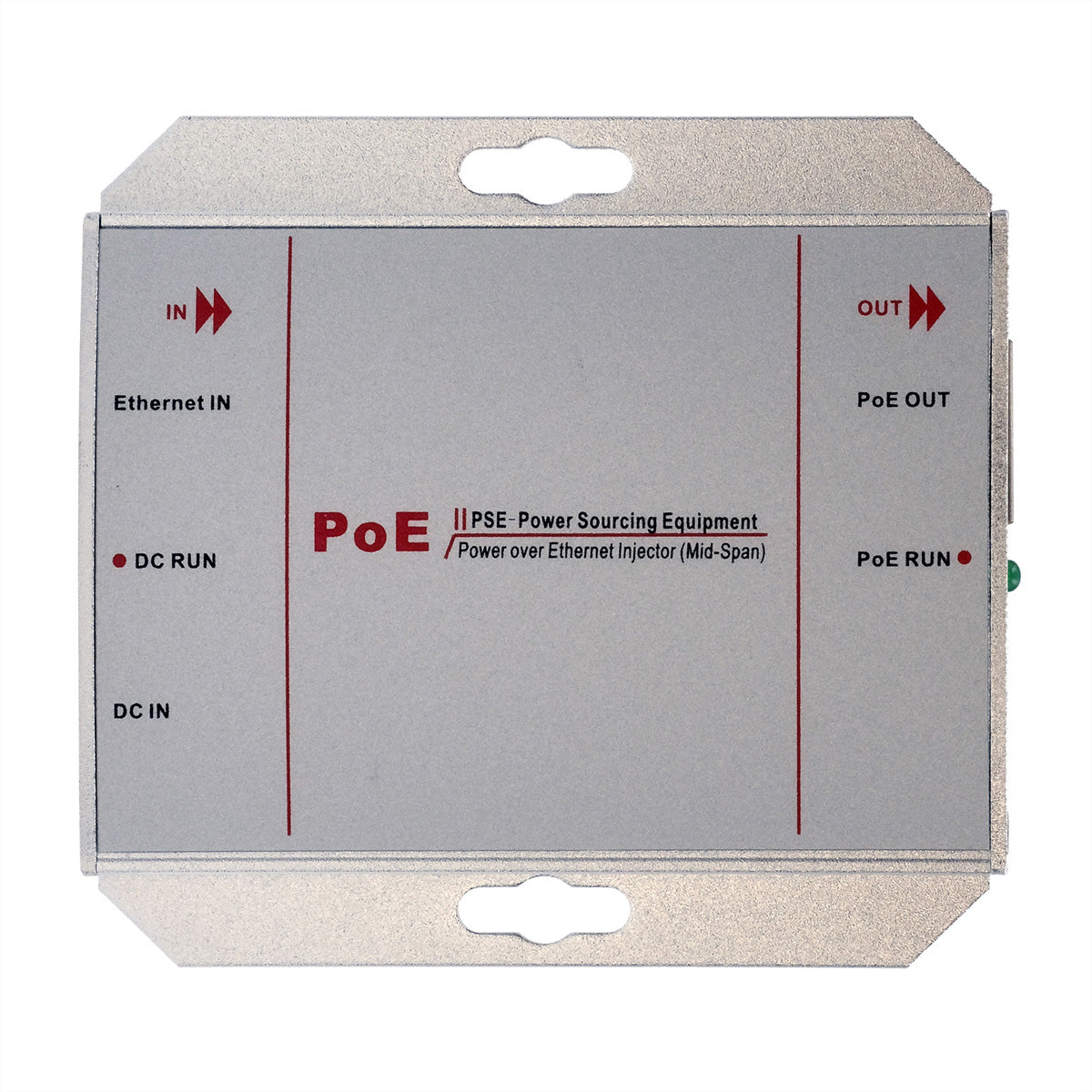 EXSYS EX-60300 PoE-Midspan – 30 W IEEE 802.3af/at, 2× RJ-45, Gigabit