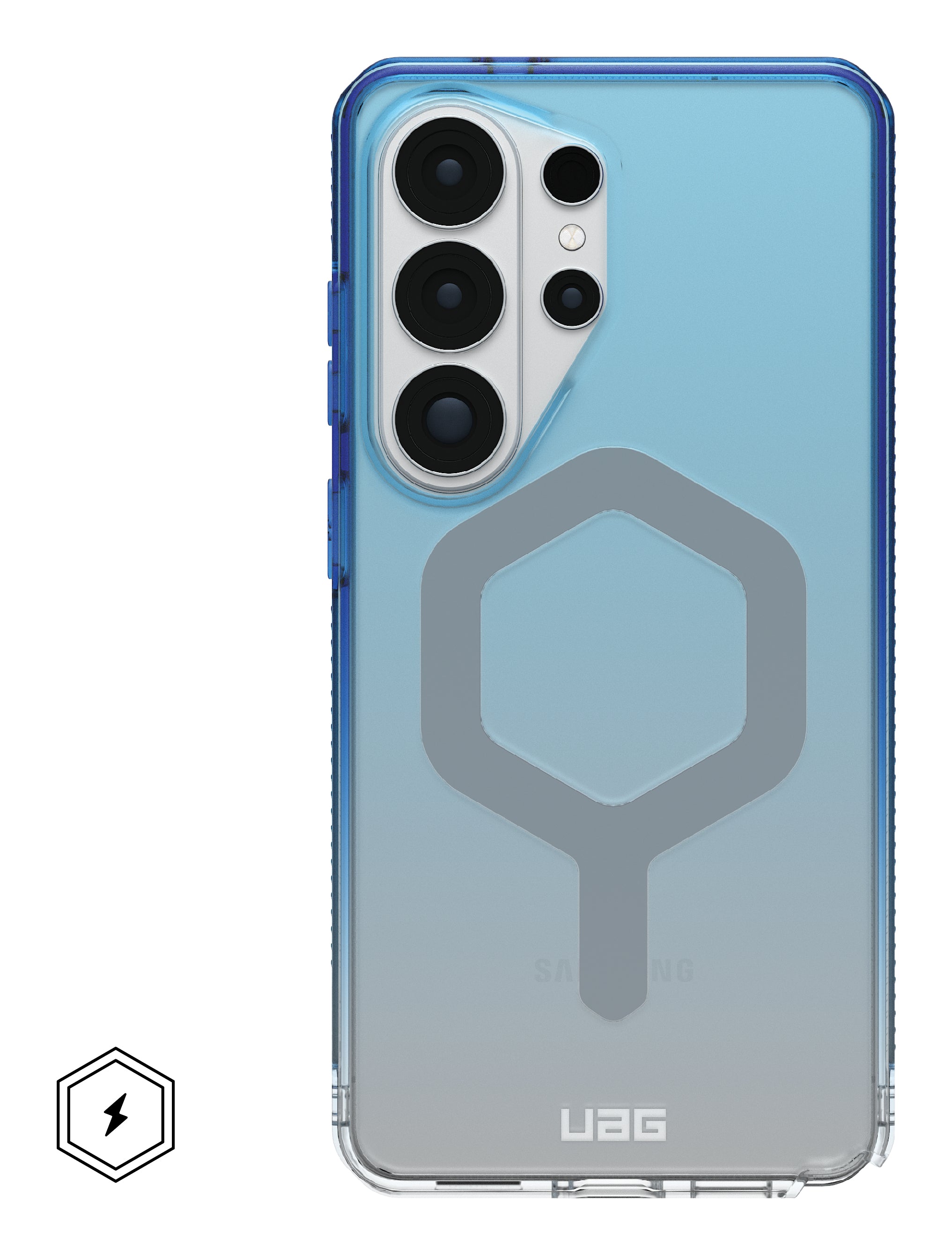 Urban Armor Gear UAG Plyo Backcover – für Samsung Galaxy S26 Ultra, MagSafe, mit Ständer, PC, Blau