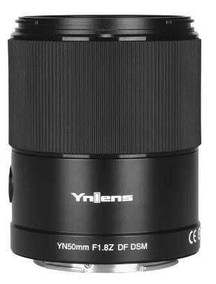 Yongnuo YN50mm F1.8Z DF DSM Objektiv – Nikon Z – 50 mm f/1.8 – für Z9, Z8, Z7II und andere