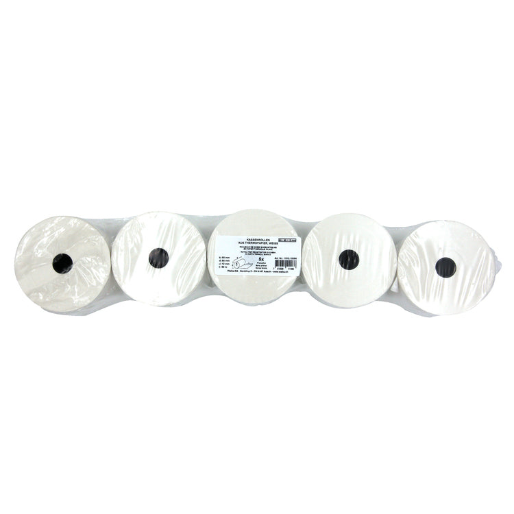 Thermorolle 80×80×12 mm – 5 Rollen