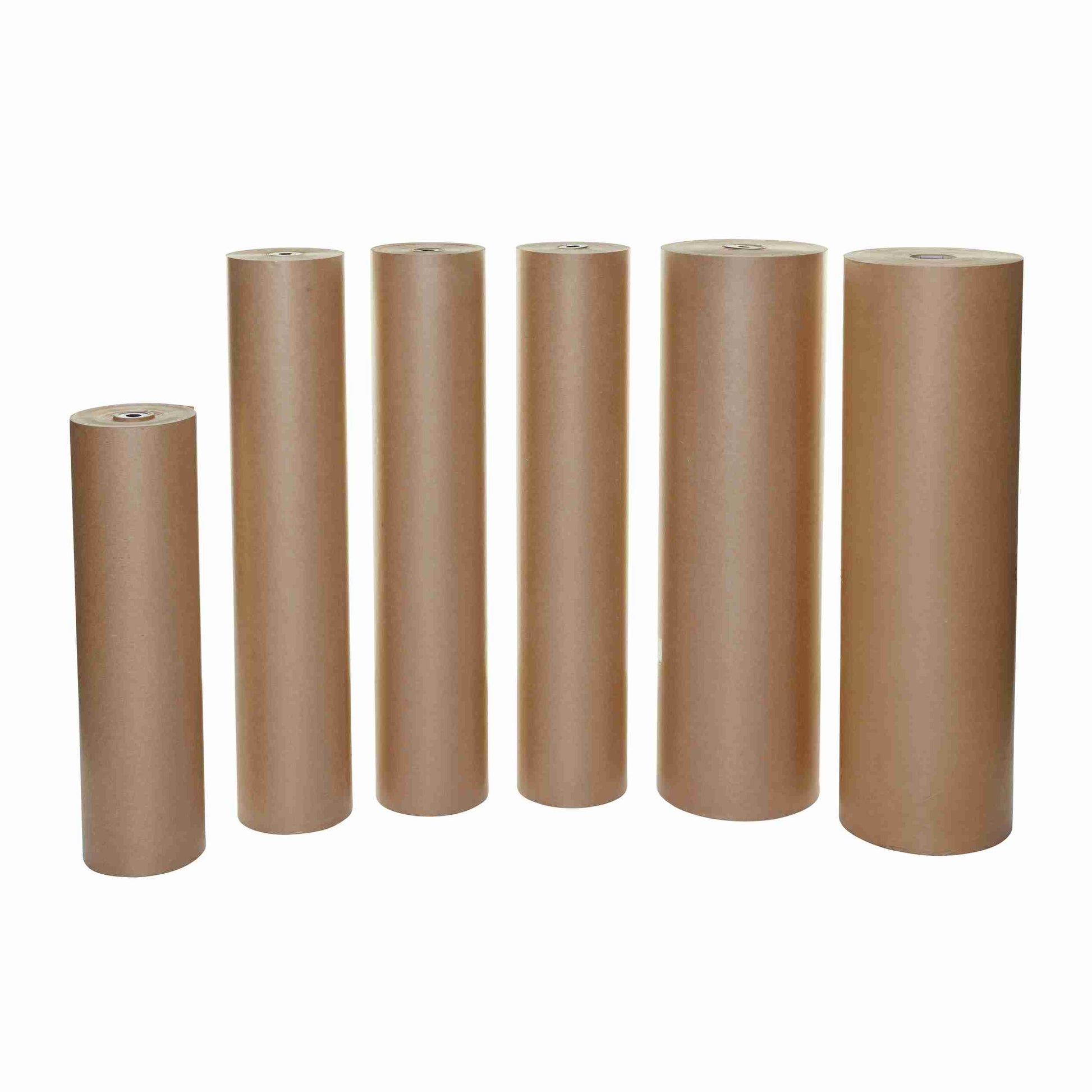 Model Rollenwellkarton – 1000 mm × 833 m – 60 g/m² – braun – Modell – 10 Rollen