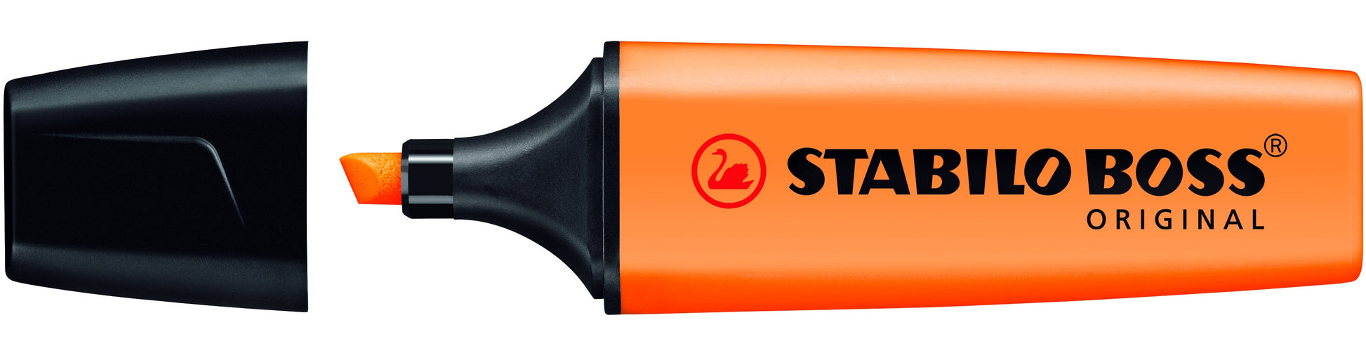 STABILO BOSS Original Textmarker Orange – Keilspitze, 2–5 mm, nachfüllbar