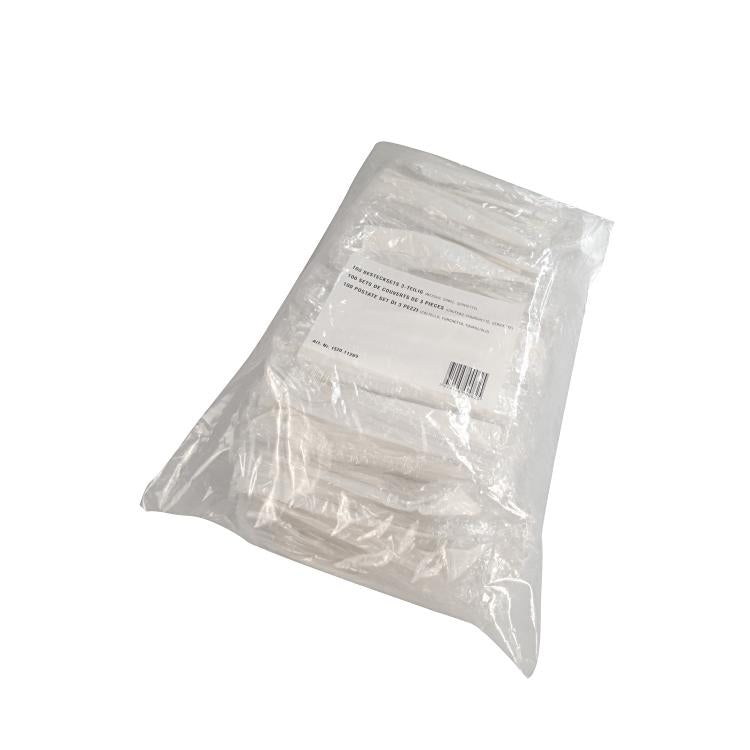Besteck-Set 2-tlg., PS, 18 cm – 100 Stk.