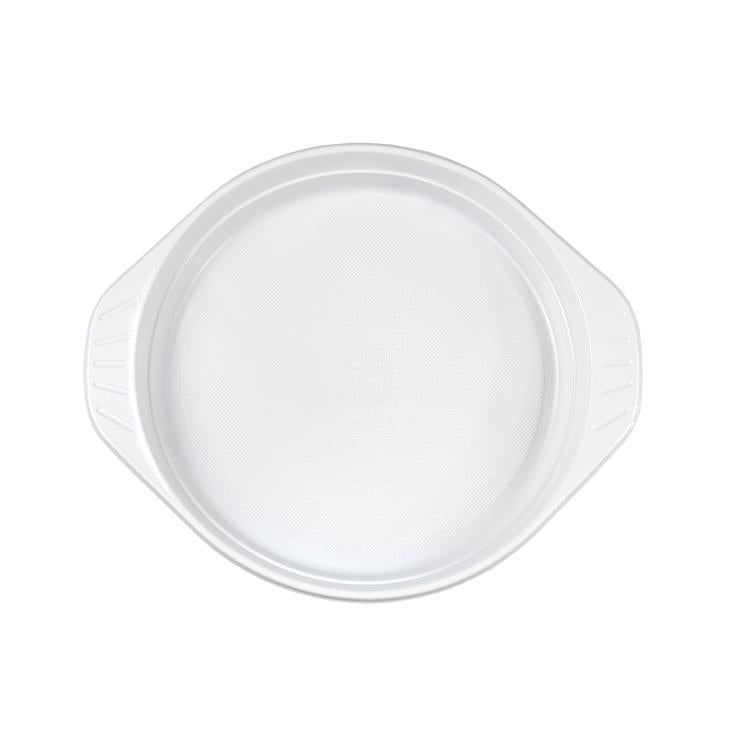 Teller, PP, rund – Ø 22 cm, weiss – 100 Stk.