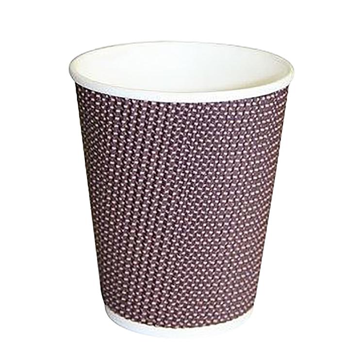 Trinkbecher Karton, für Heissgetränke – 2,0 dl, Ø 8 cm, braun – 500 Stk.