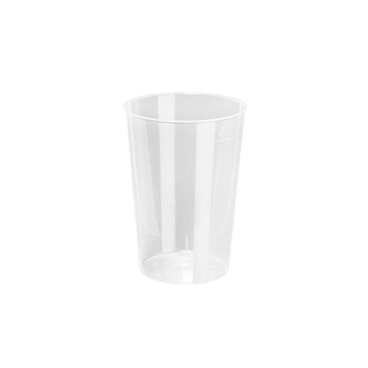Trinkbecher PP, 100 ml – Transparent – 40 Stk.