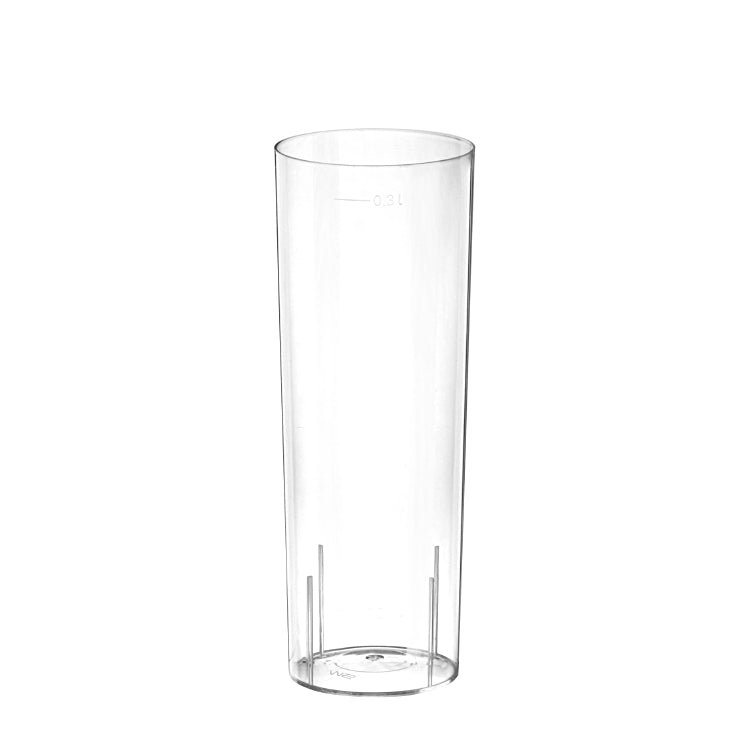 Trinkbecher PS, 3 dl – transparent – 10 Stk.