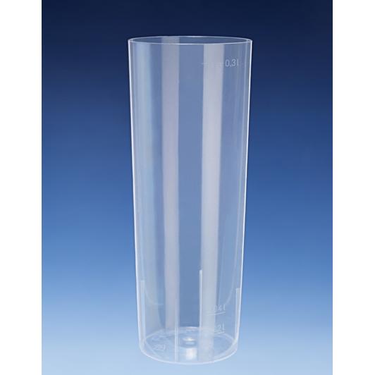 Longdrinkglas – 10er Set, 300 ml, Ø 5,9 cm, H 15,2 cm, Kunststoff (PP), Transparent, spülmaschinenfest