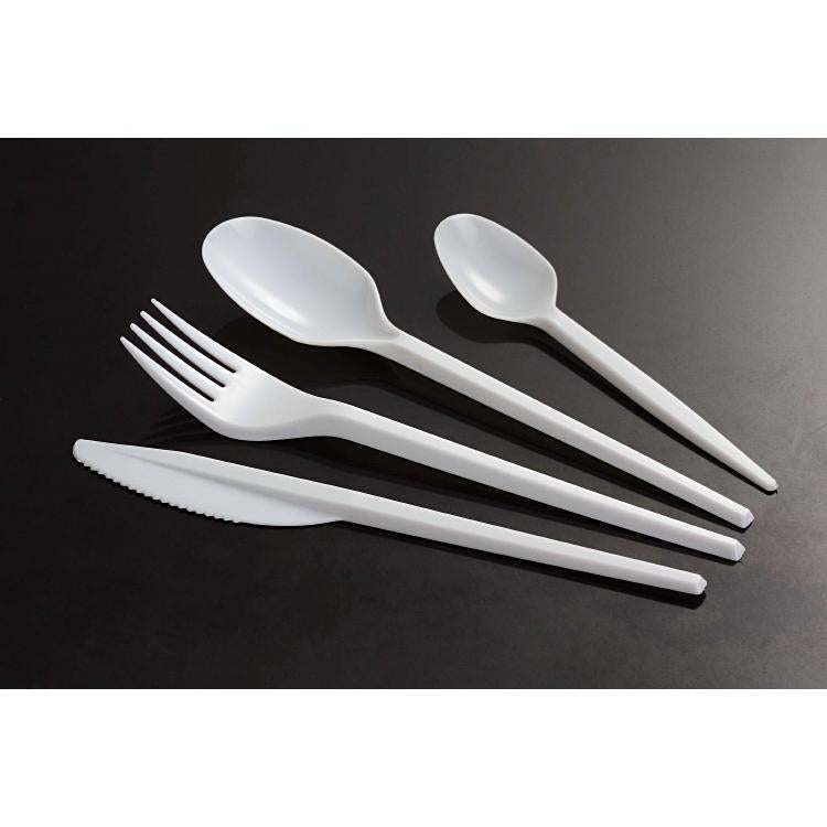 Papstar PS-Löffel, 17,5 cm – weiss – 100 Stk.