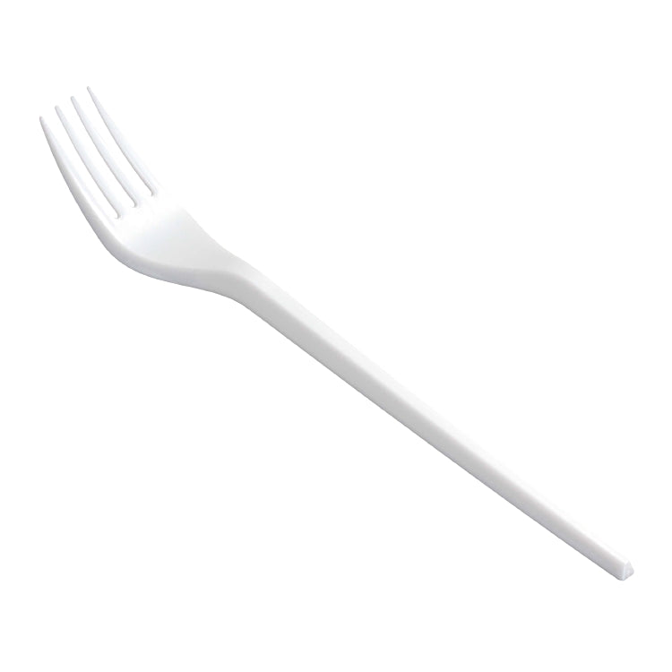 Papstar PS-Gabel, 17,5 cm, weiss – 100 Stk.