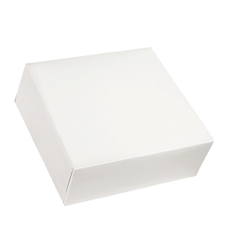 Tortenschachtel – 200 × 150 × 70 mm, Karton, weiss, 50 Stk.