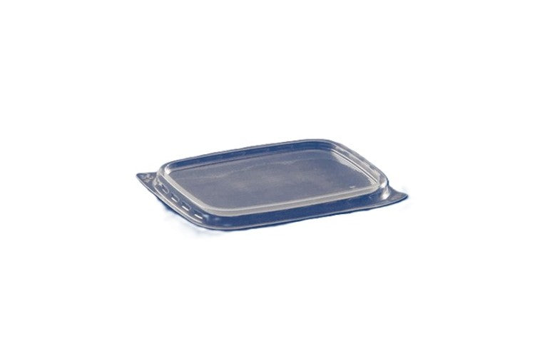 Deckel für Rechteckdose 108 × 82 mm, PP – transparent – 100 Stk.
