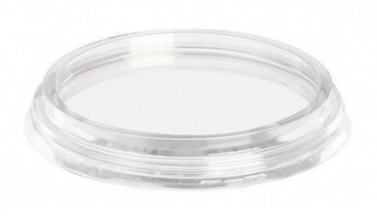 Deckel, rPET, transparent – Ø 117 mm, H 8 mm – 50 Stk.