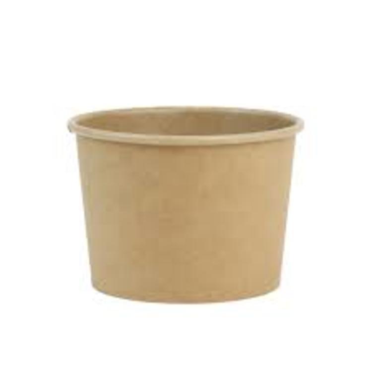 Salatschale, Papier/Karton, PE-beschichtet – 600 ml – Ø 12 cm – 50 Stk.